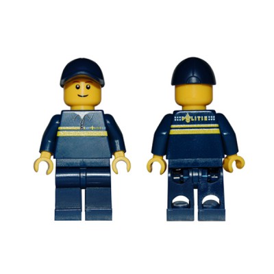MiniFig Politieagent - nieuw uniform (NL) 